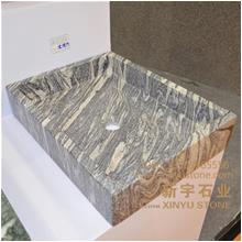 China Juparana square sink