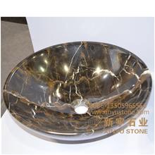 Nero Portoro sink
