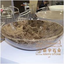 进口深啡圆盆